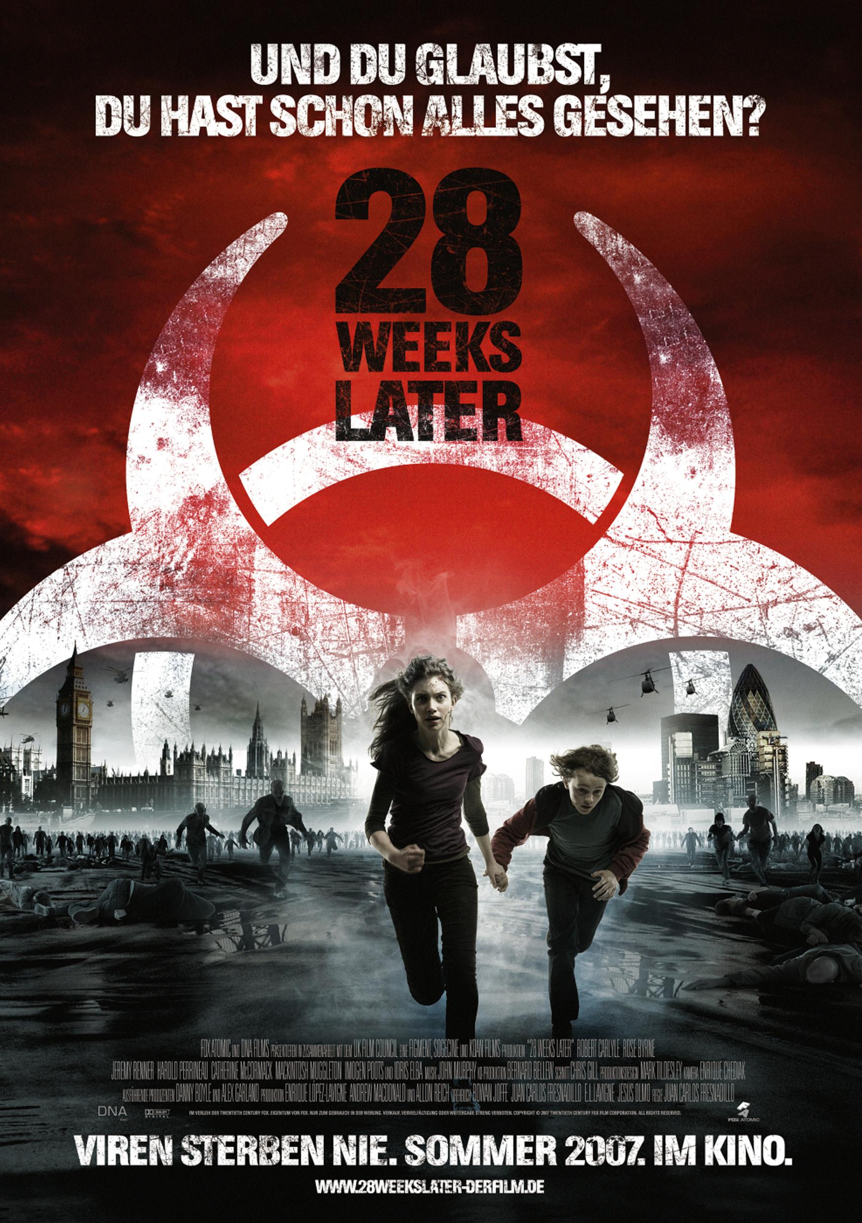 Filmplakat zu 28 Weeks later