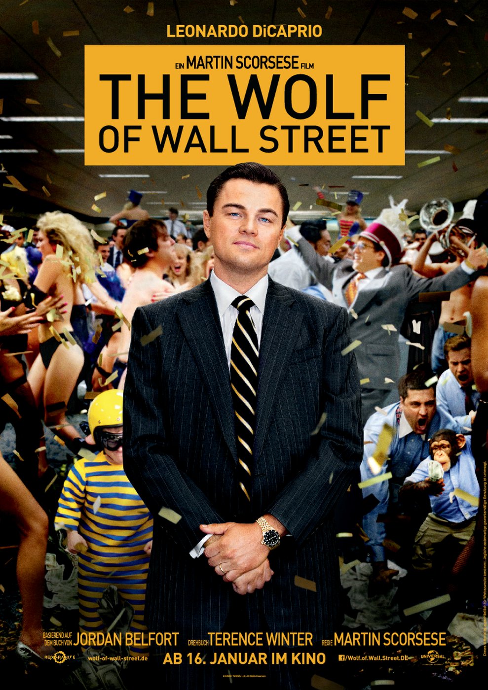 Filmplakat zu The Wolf of Wall Street