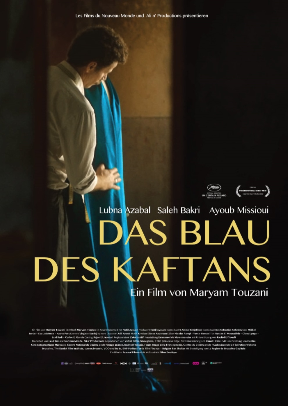 Filmplakat zu Das Blau des Kaftans