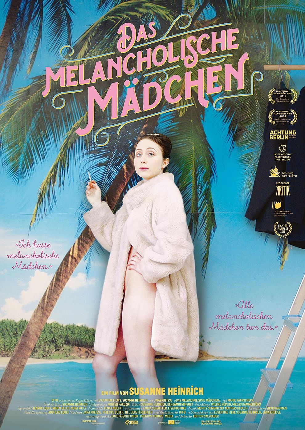 Filmplakat zu Das melancholische Mädchen