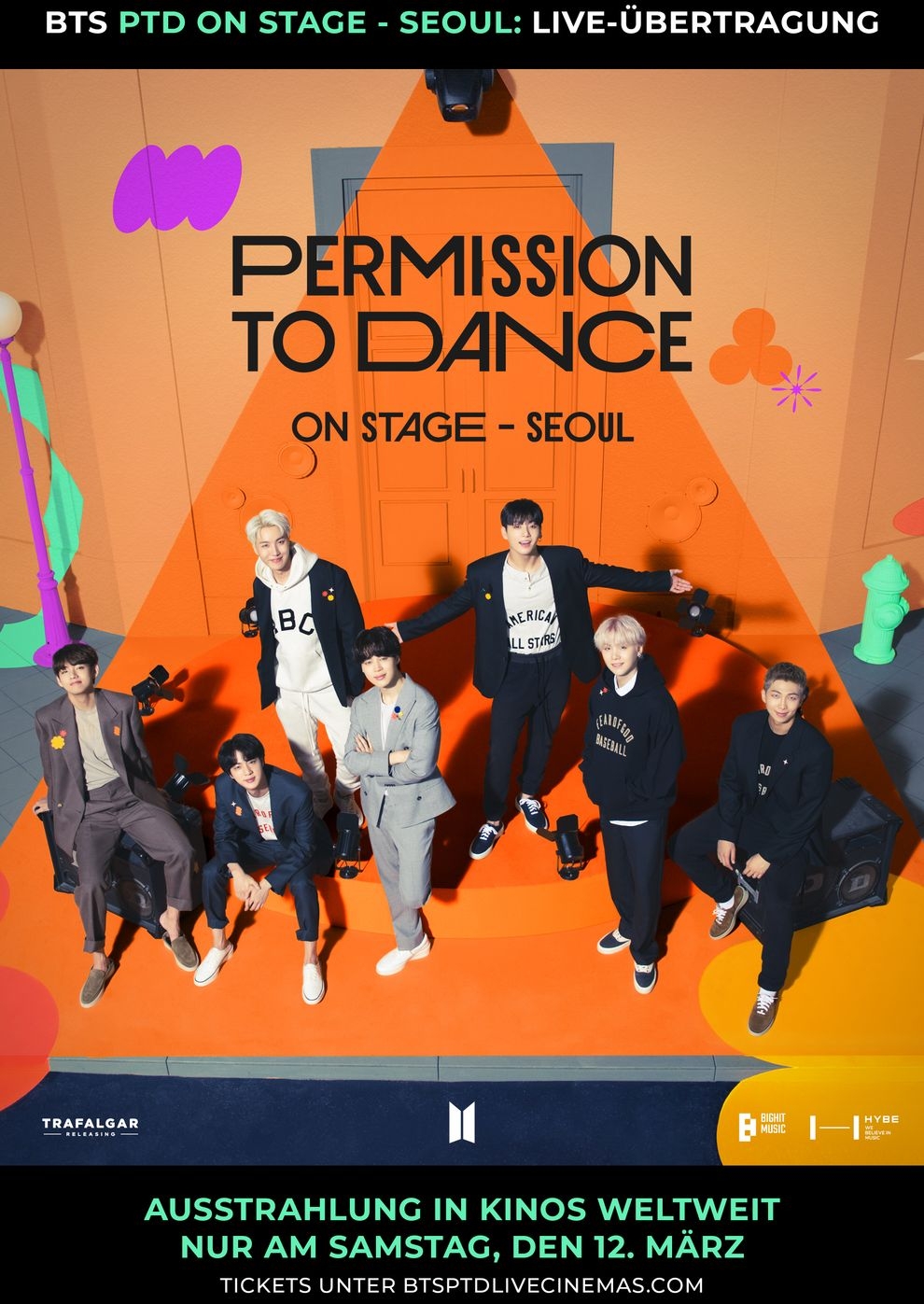 Filmplakat zu BTS Permission to Dance on Stage - Seoul: Live Viewing