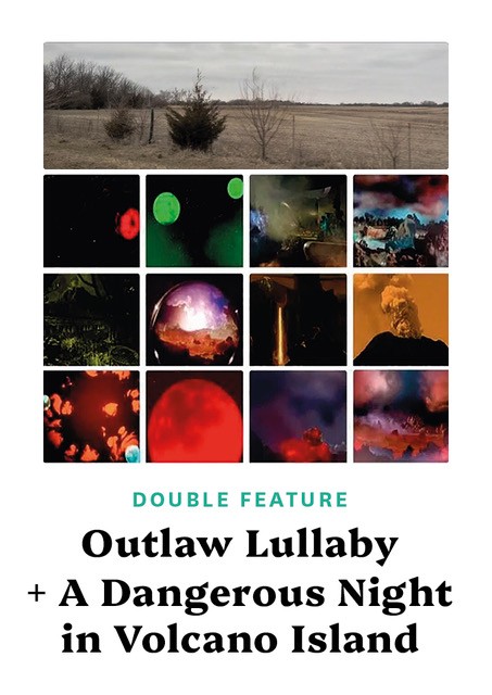 Filmplakat zu Double Feature: outlaw lullaby & A Dangerous Night in Volcano Island