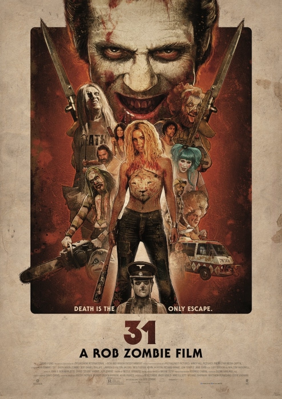 Filmplakat zu 31 - A Rob Zombie Film