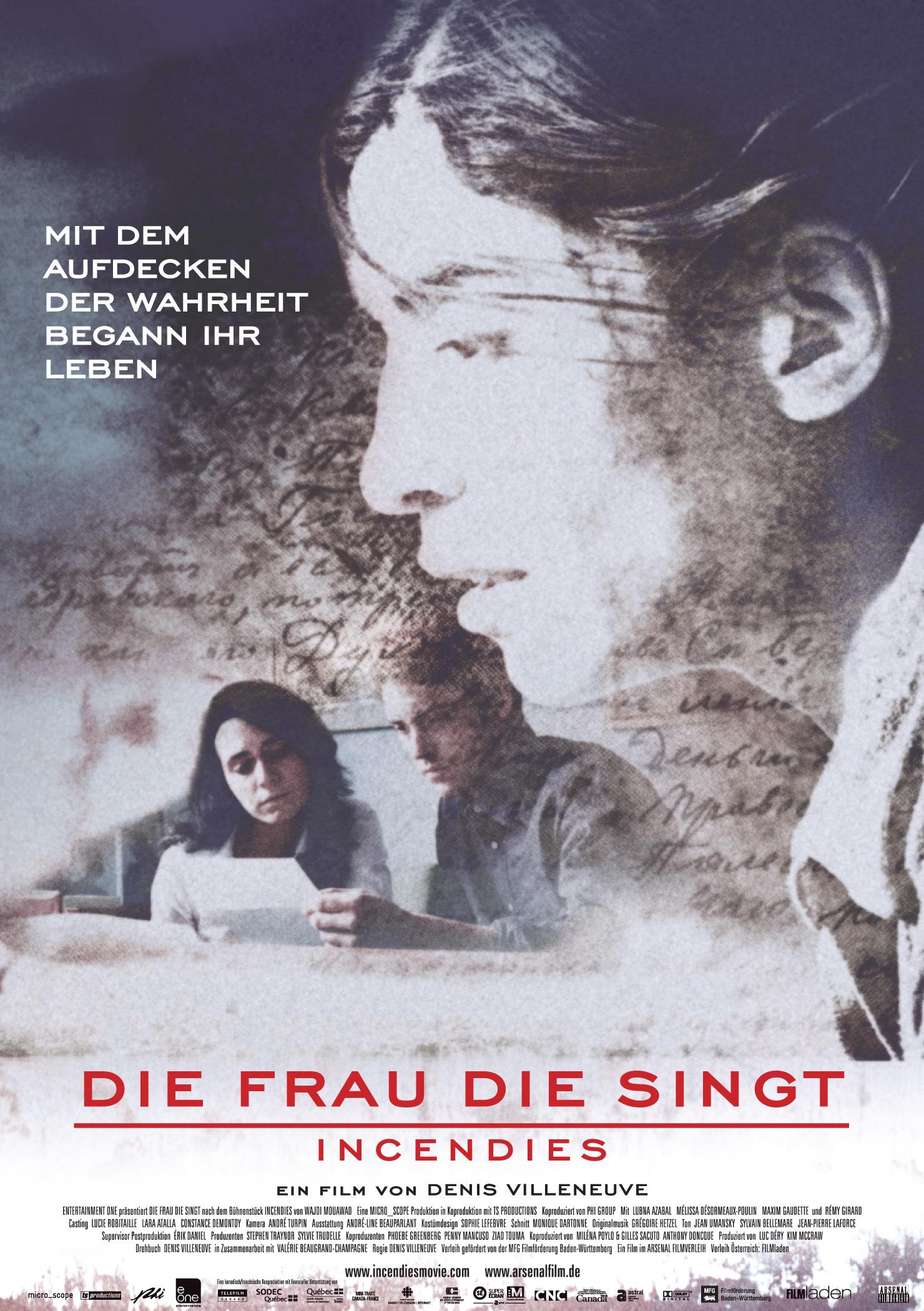 Filmplakat zu Die Frau, die singt