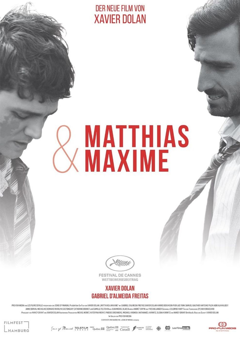 Filmplakat zu Matthias & Maxime