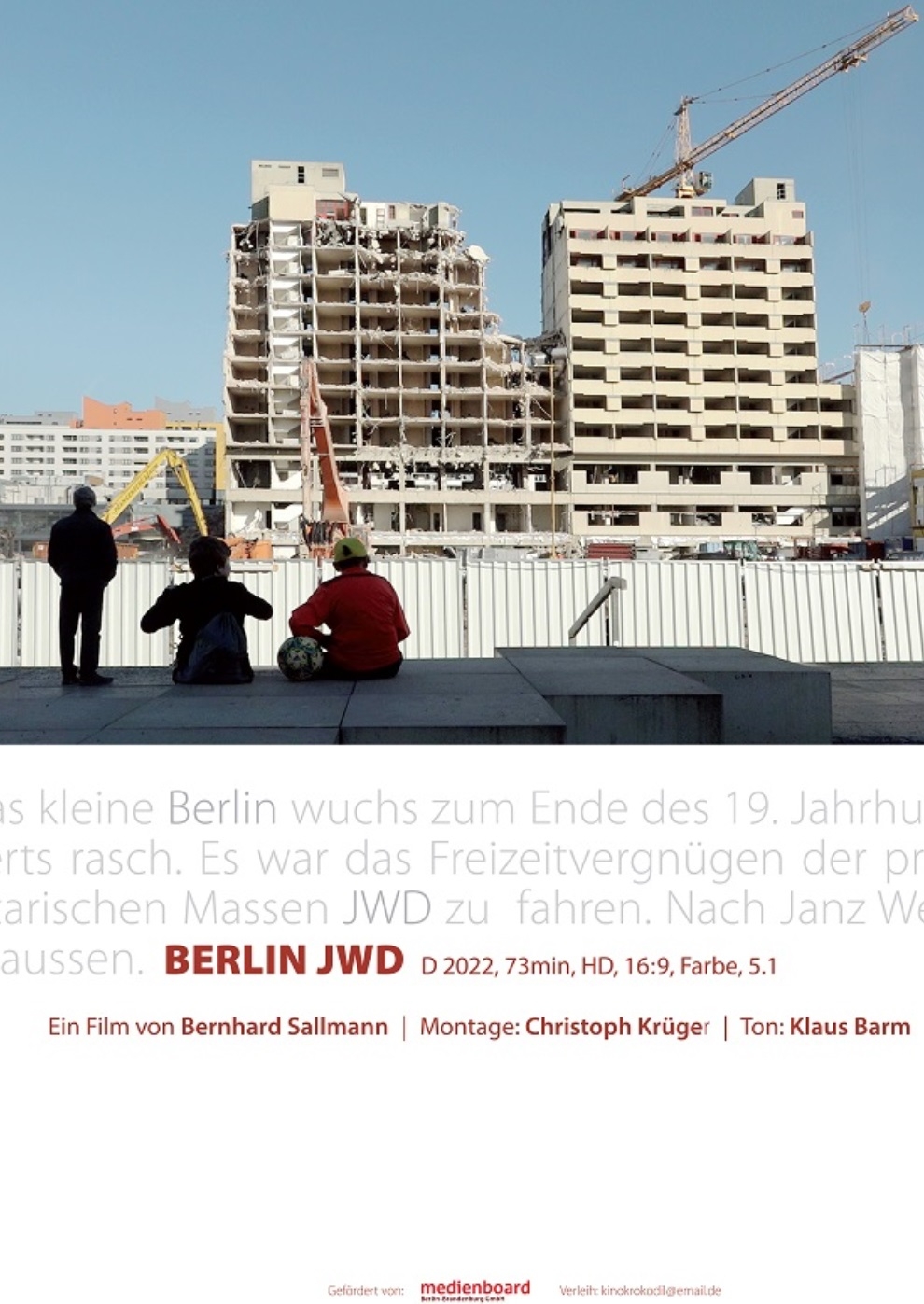 Filmplakat zu Berlin JWD