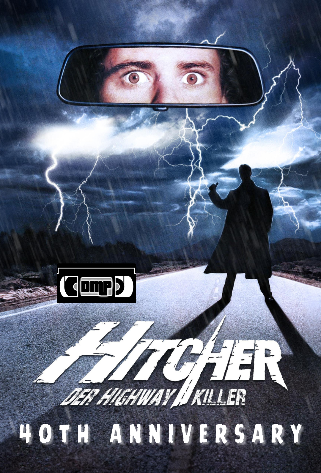 Filmplakat zu Hitcher, der Highway Killer (1986)
