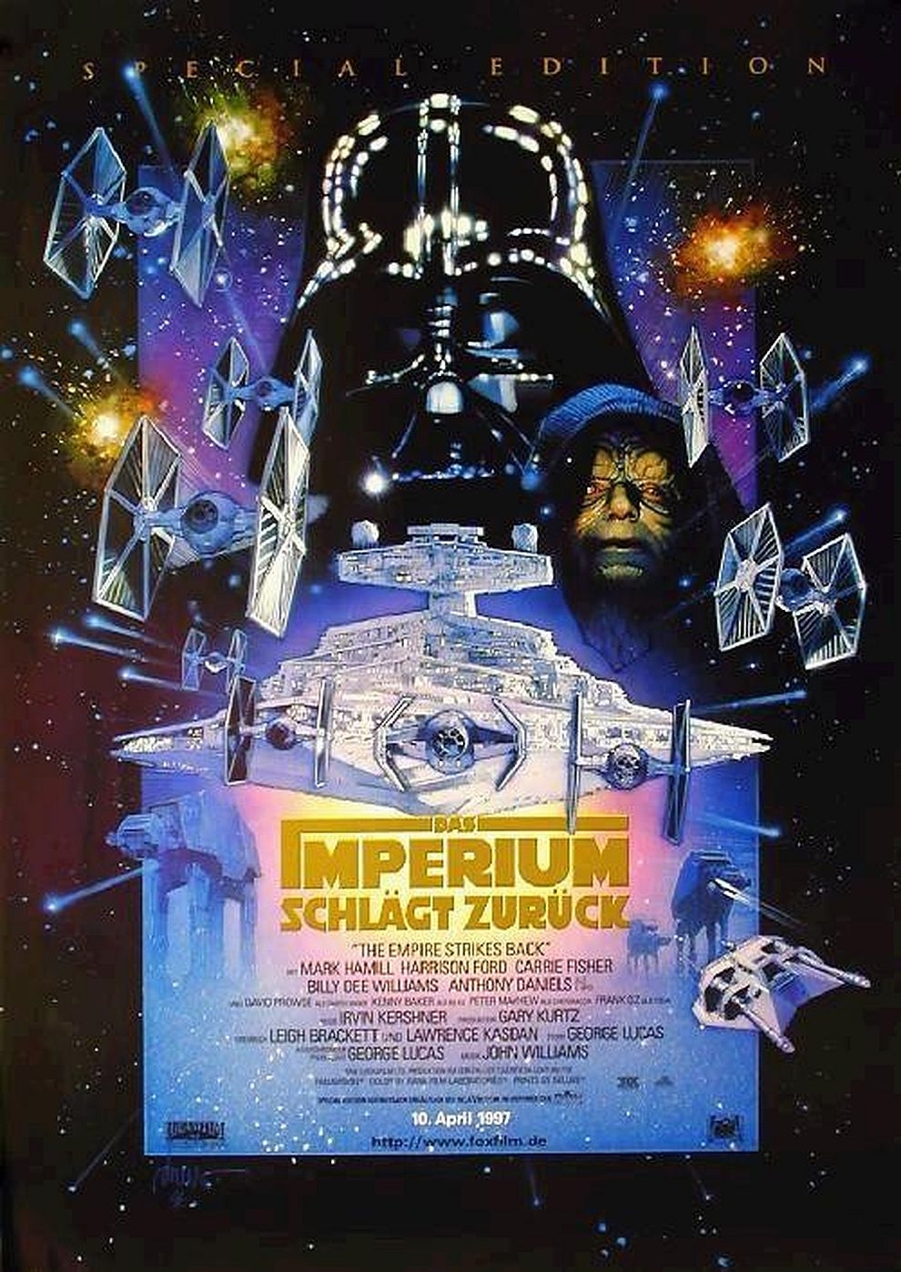 Filmplakat zu Star Wars: Episode V - Das Imperium schlägt zurück