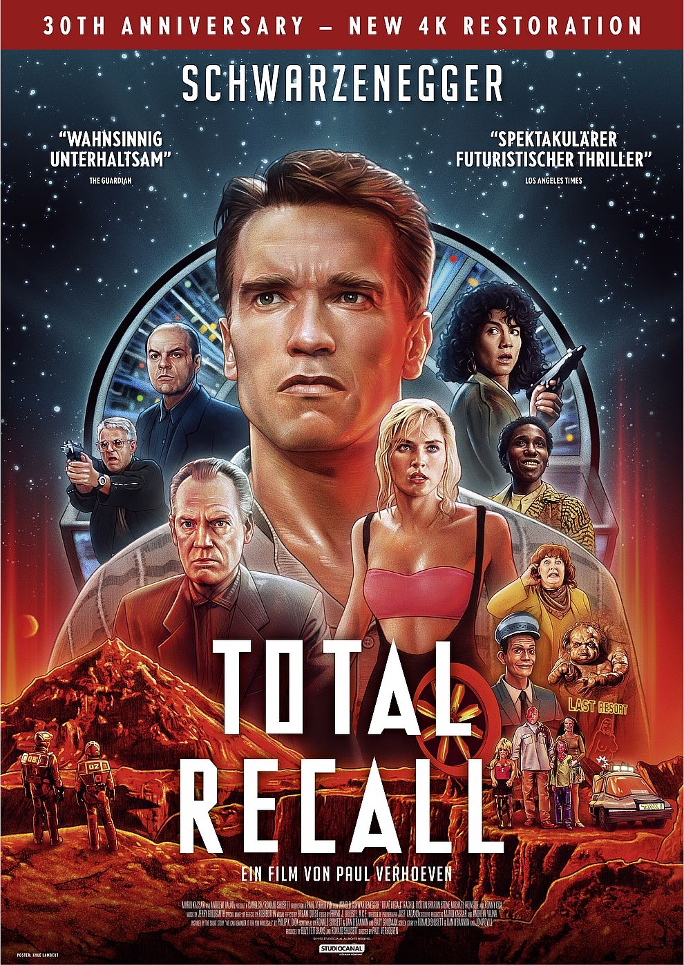Filmplakat zu Total Recall - Die totale Erinnnerung