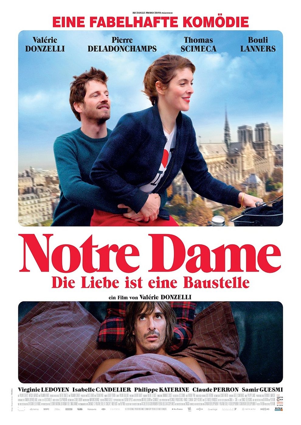 Filmplakat zu Notre Dame – Die Liebe ist eine Baustelle
