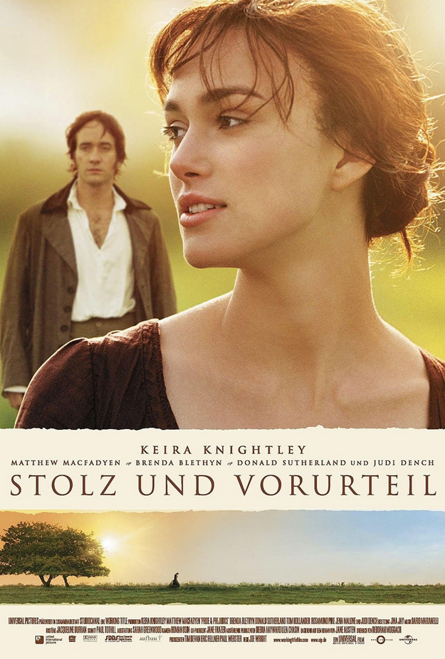Filmplakat zu Stolz und Vorurteil