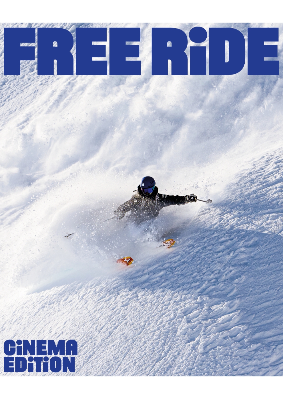 Filmplakat zu Freeride Filmfestival 2023: All in - Action, Weiblichkeit, Kunst, Leidenschaft