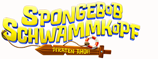 hier sieht man das Logo zum Film "Spongebob Schwammkopf Piraten Ahoi"