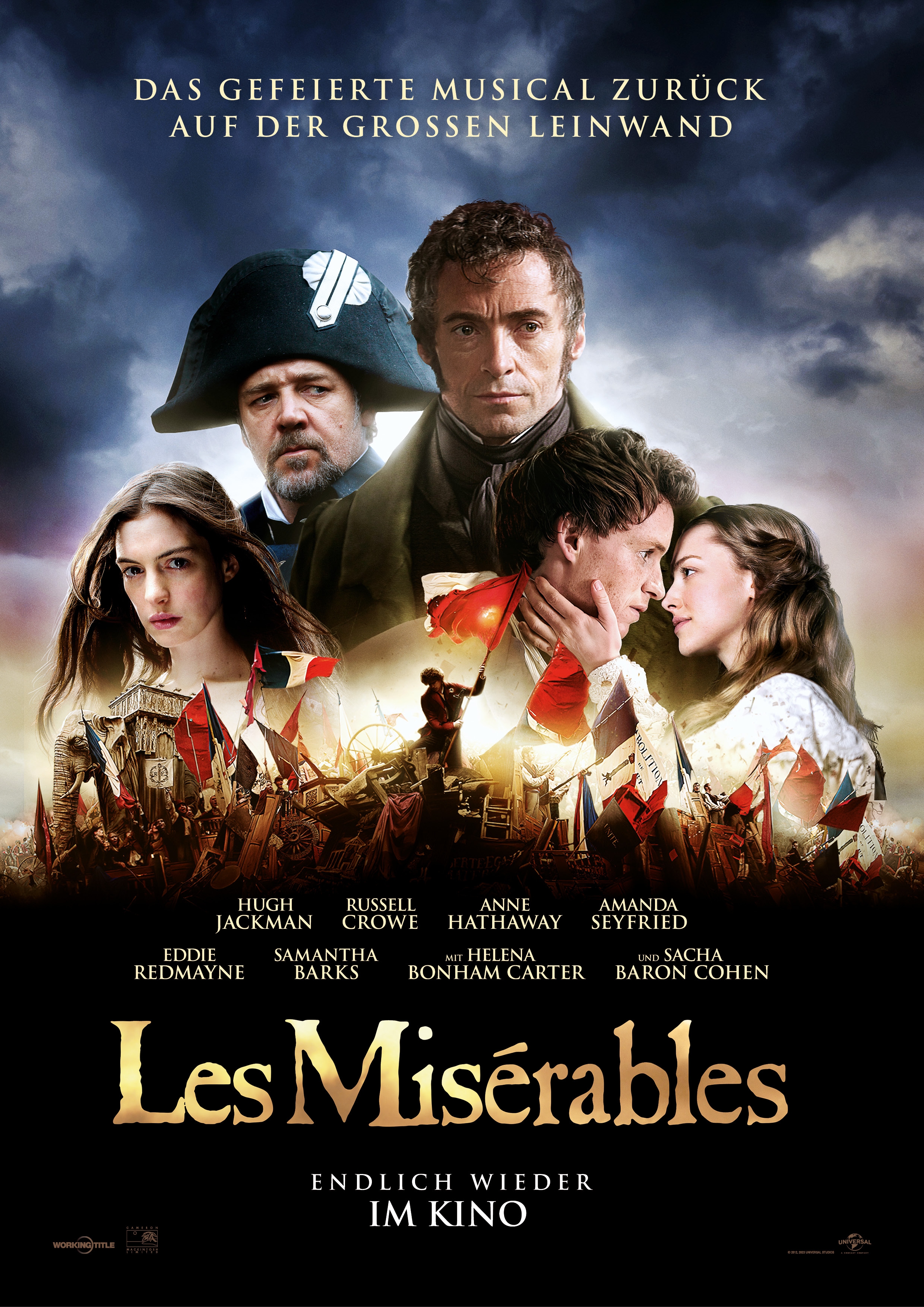 Filmplakat zu Les Miserables