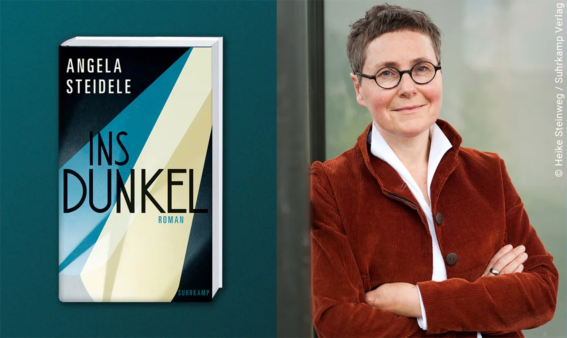 Szenenbild zu Lesung: Angela Steidele - Ins Dunkel