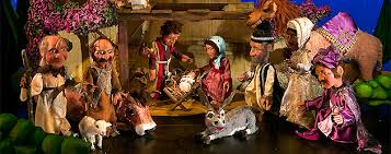 Szenenbild zu Die Weihnachtsgeschichte (Augsburger Puppenkiste)