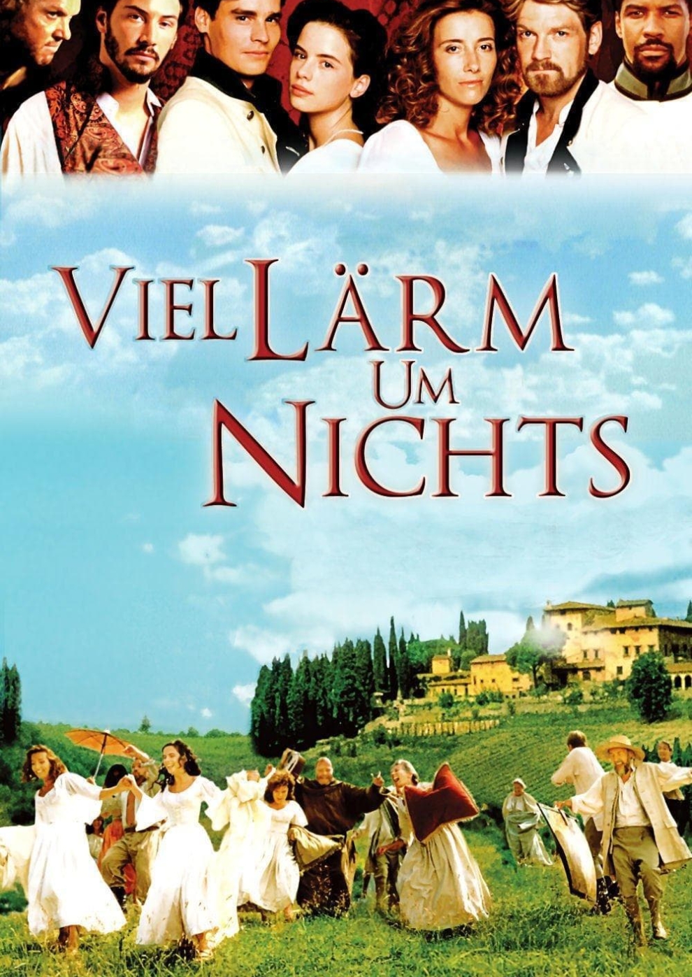 Filmplakat zu Viel Lärm um nichts (1993)