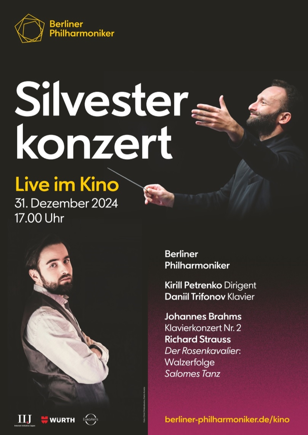 Filmplakat zu Berliner Philharmoniker: Silvesterkonzert 2024/25