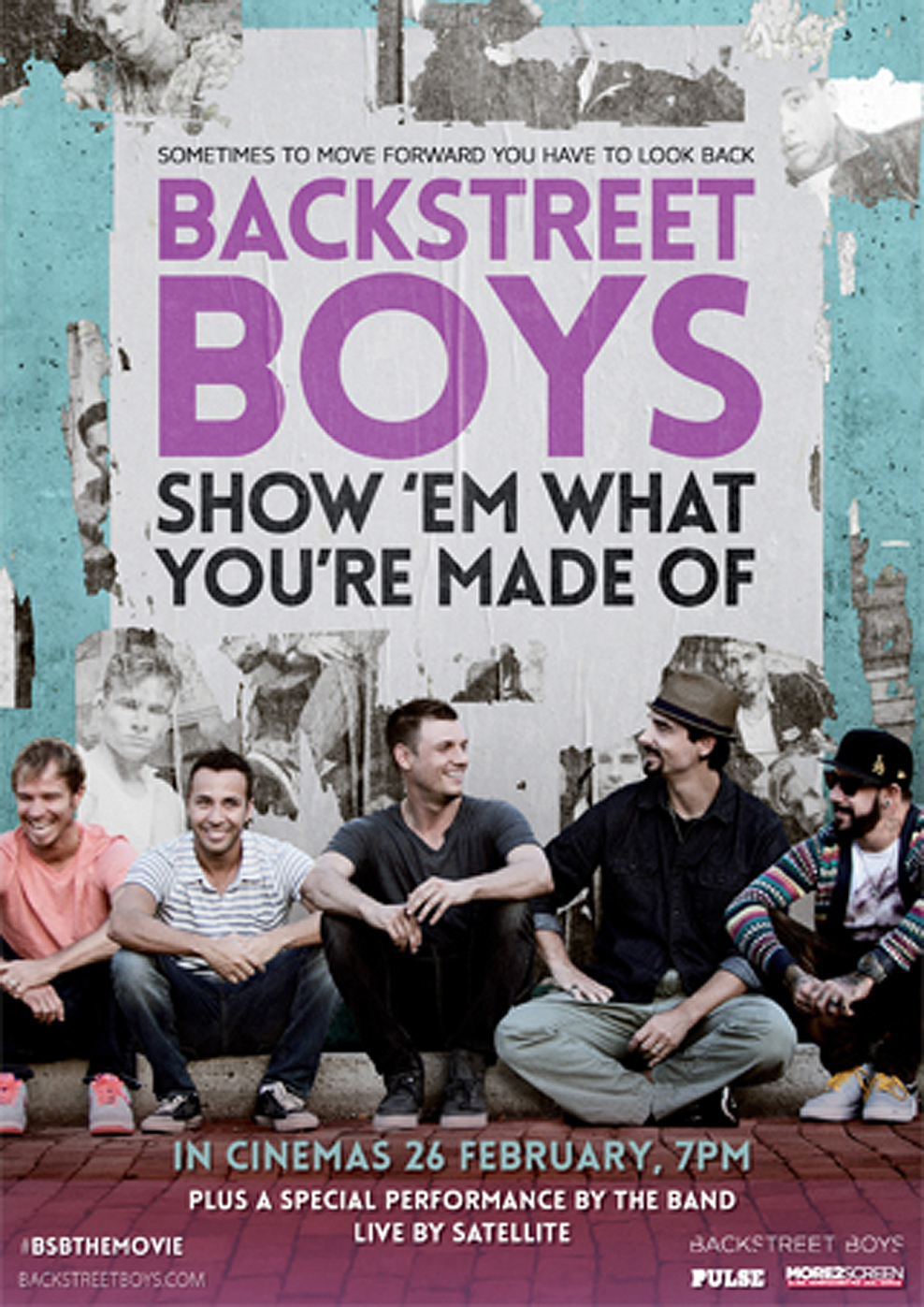 Filmplakat zu Backstreet Boys - Show 'Em What You're Made Of