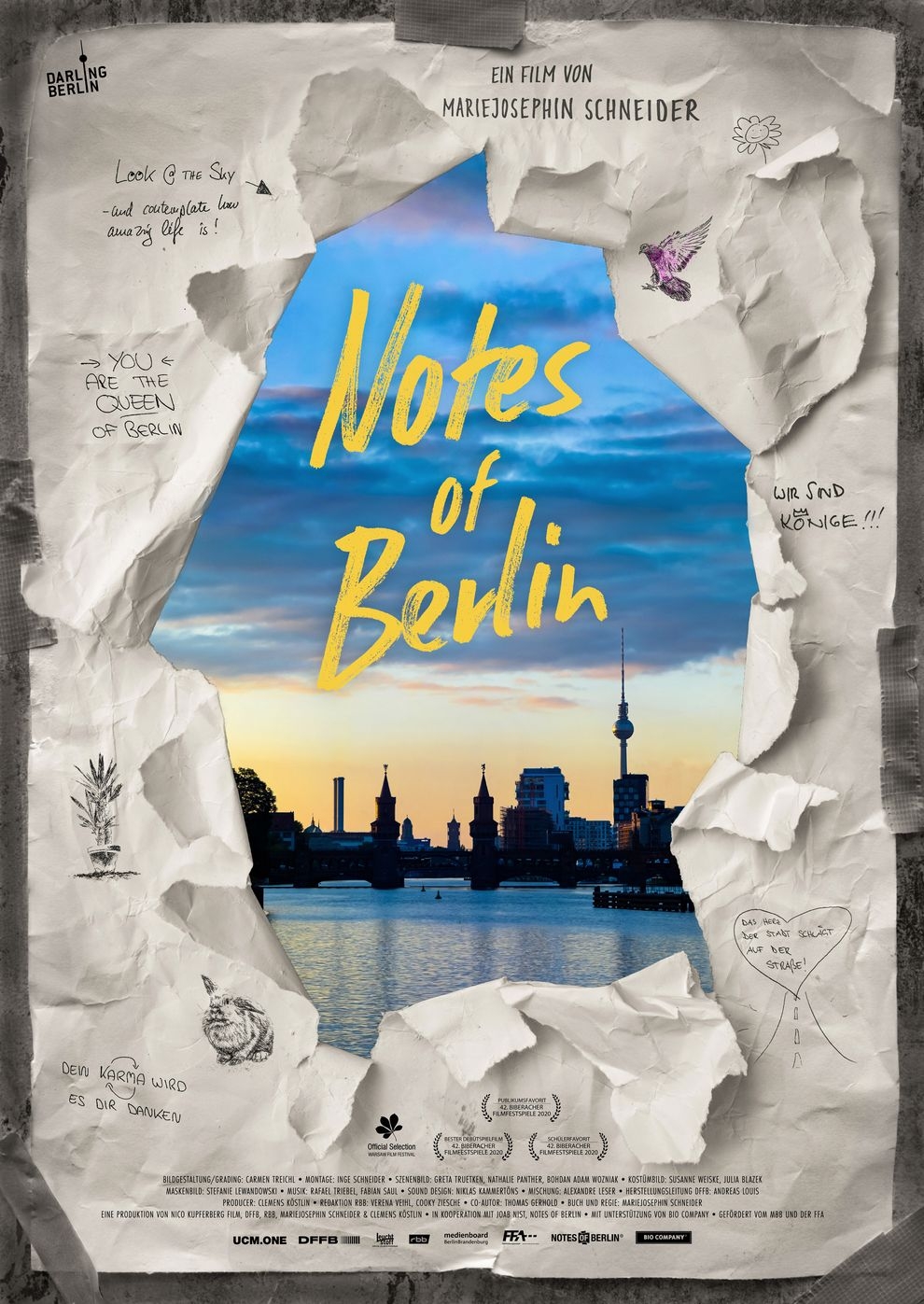 Filmplakat zu Notes of Berlin