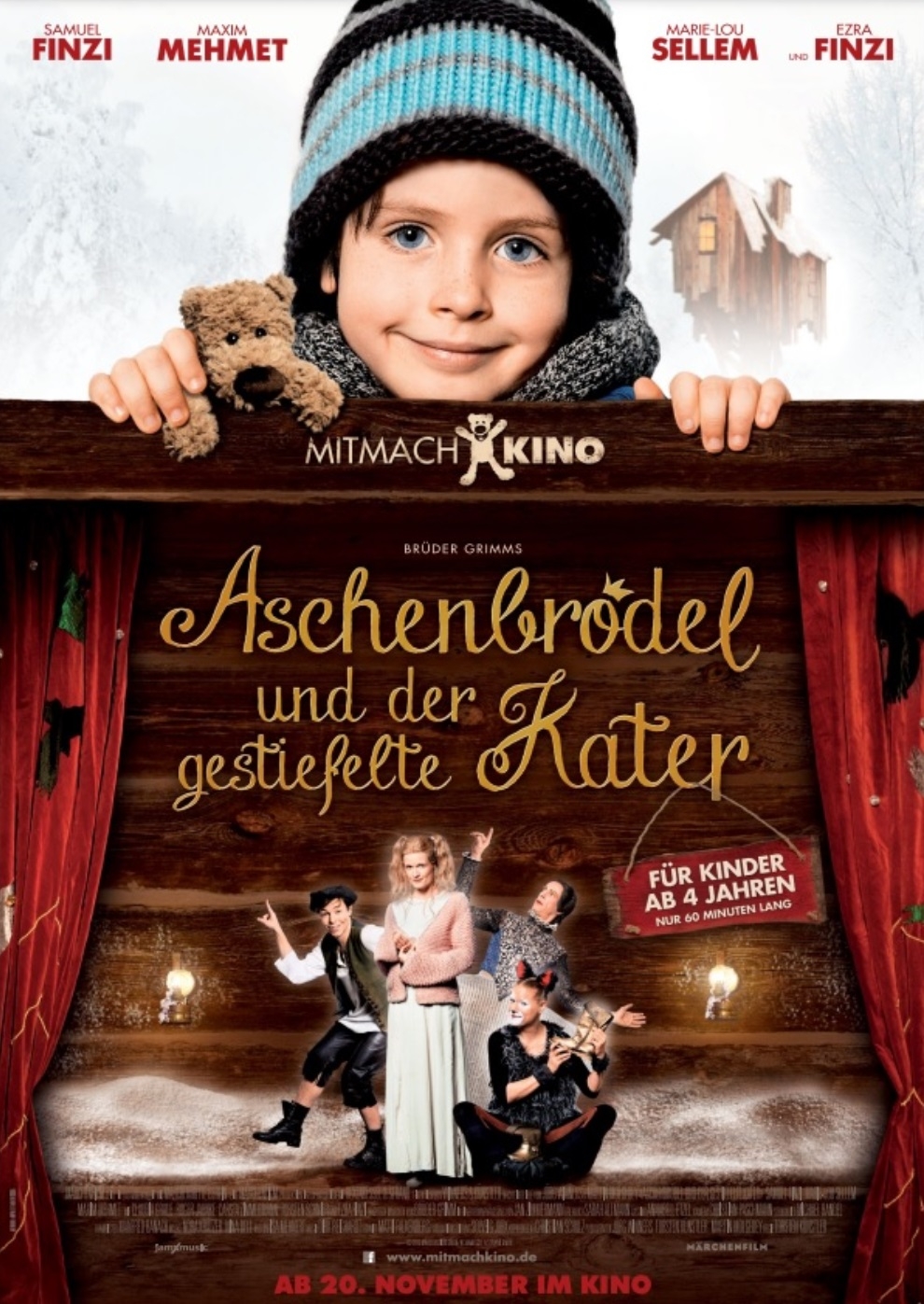 Filmplakat zu Mitmachkino: Aschenbrödel und der gestiefelte Kater