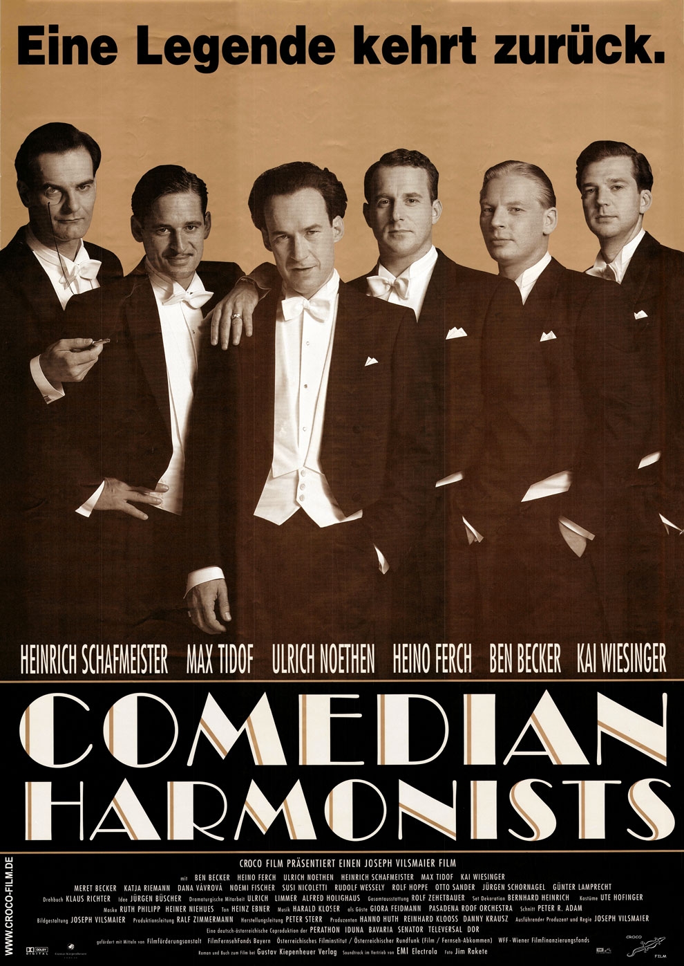Filmplakat zu Comedian Harmonists (WA:2020)