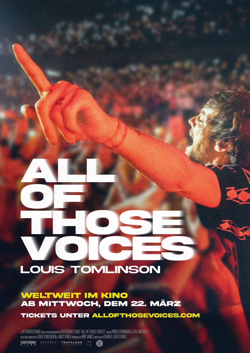 Filmplakat zu Louis Tomlinson: All Of Those Voices