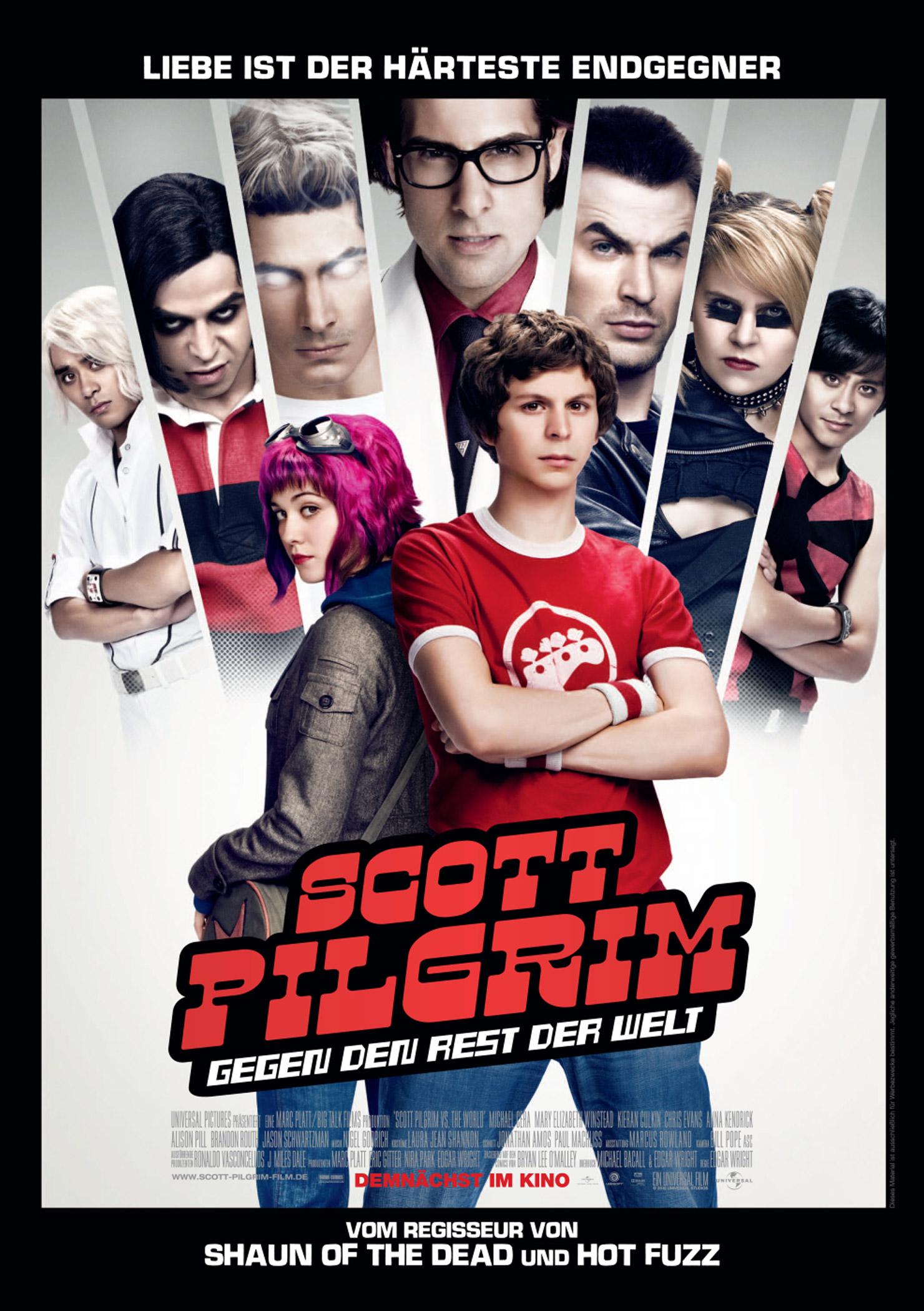Filmplakat zu Scott Pilgrim gegen den Rest der Welt