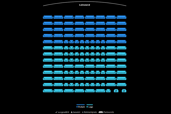Saal 1 Kristallpalast 