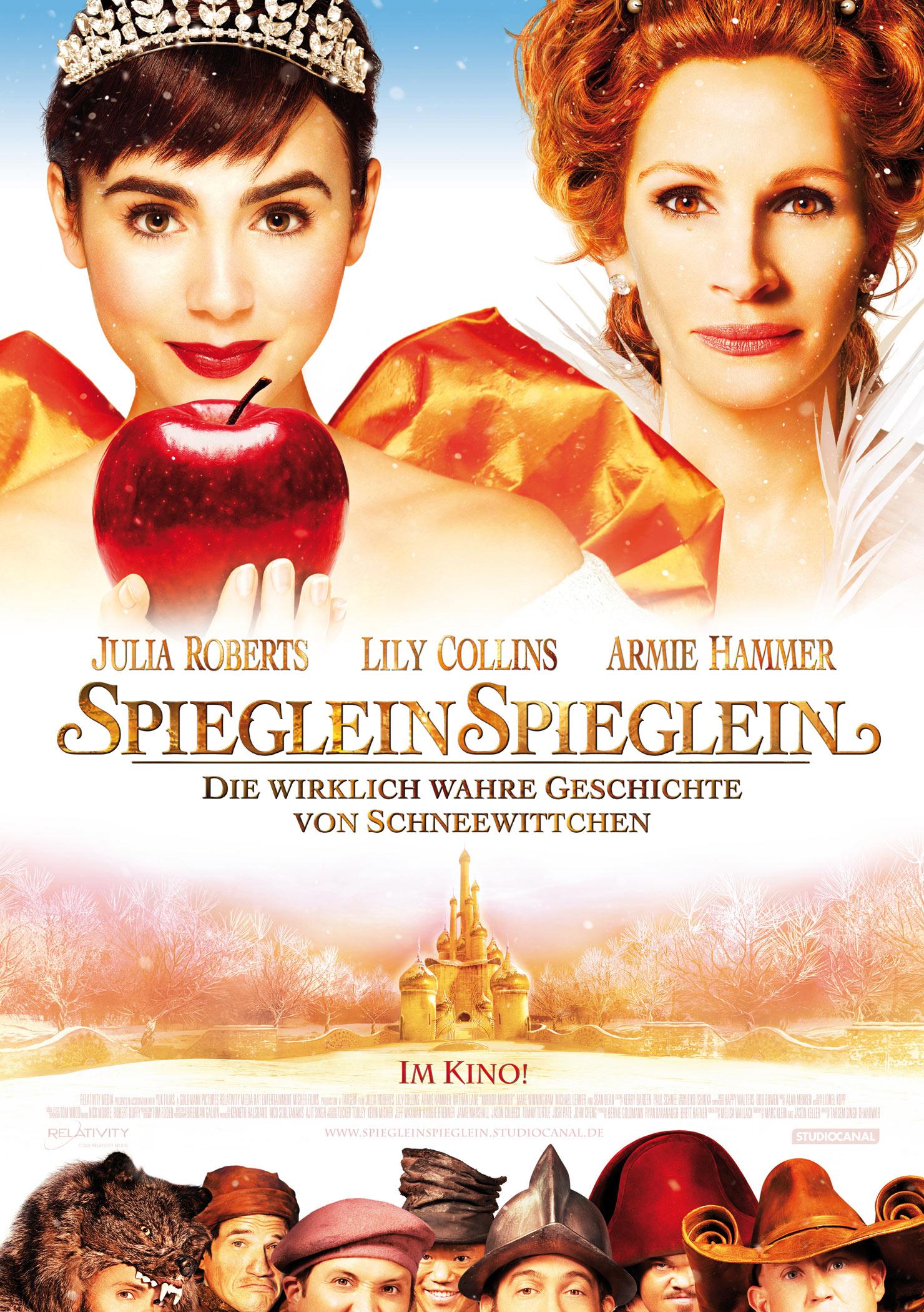 Filmplakat zu Spieglein Spieglein - Die wirklich wahre Geschichte von Schneewittchen