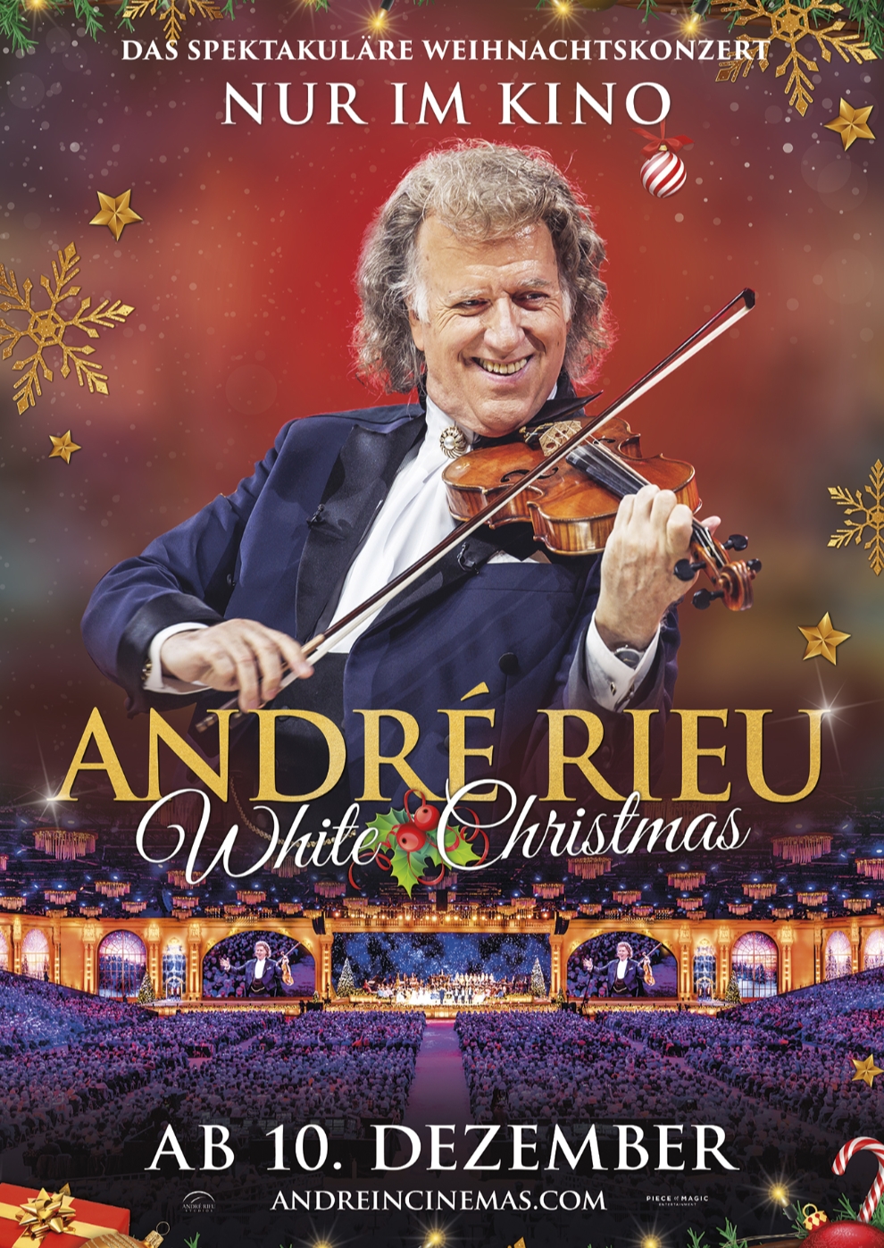 Filmplakat zu Andre Rieu’s White Christmas