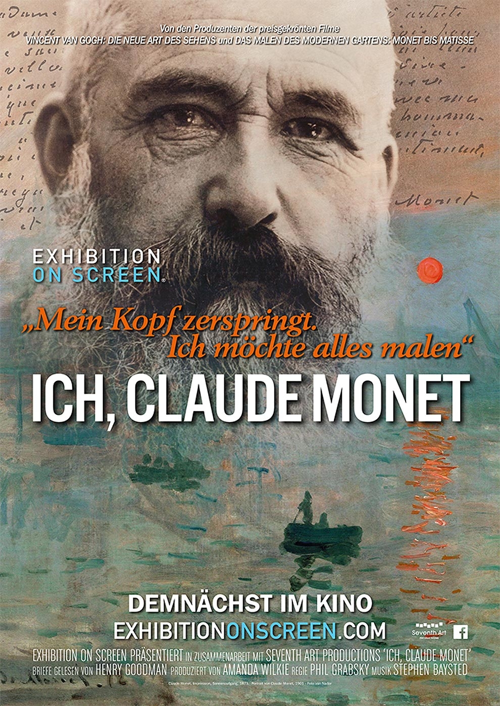 Filmplakat zu Exhibition on Screen: Ich, Claude Monet
