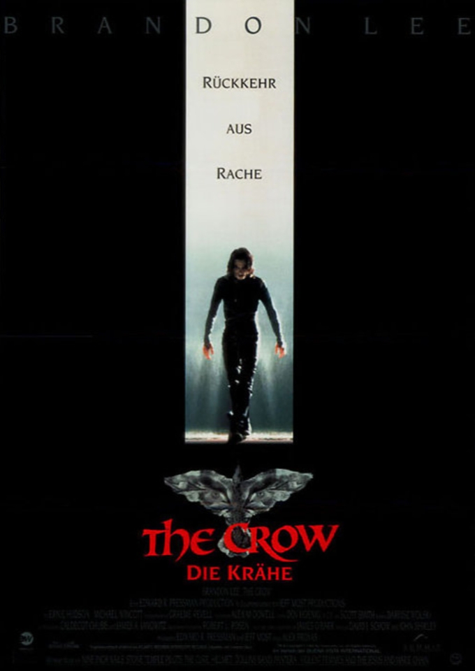 Filmplakat zu The Crow - Die Krähe