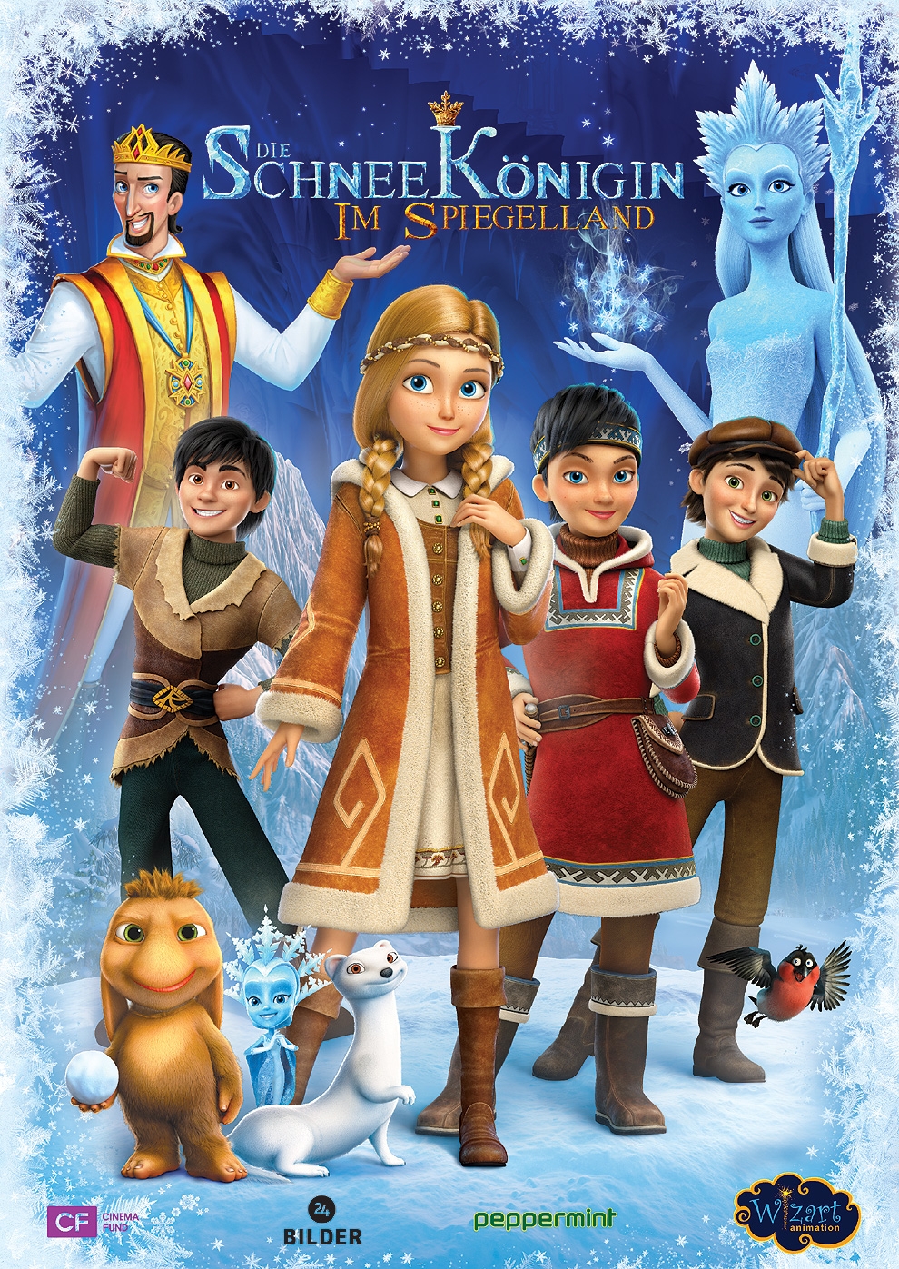 Filmplakat zu Die Schneekönigin: Im Spiegelland