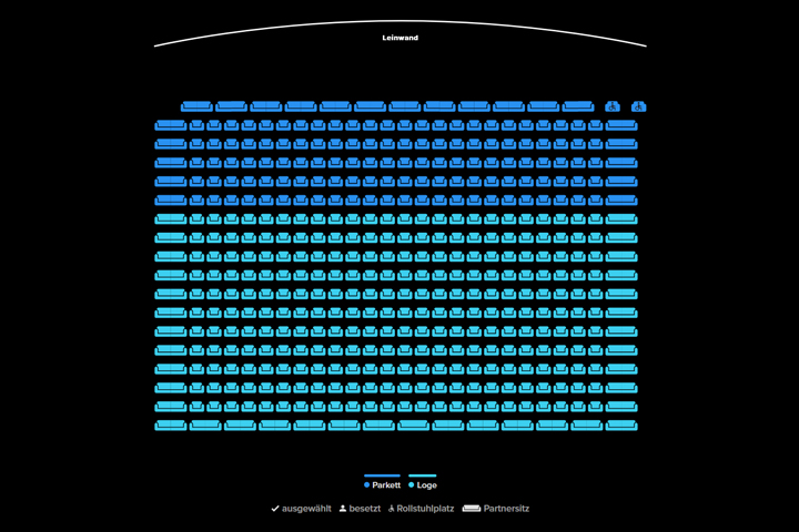 Saal 5 Kristallpalast 