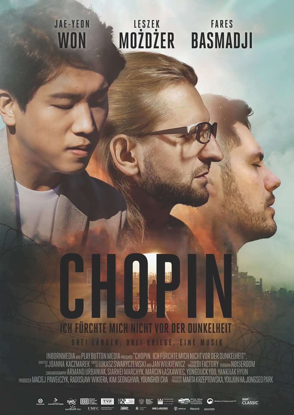 Filmplakat zu Chopin - Ich fürchte mich nicht vor der Dunkelheit