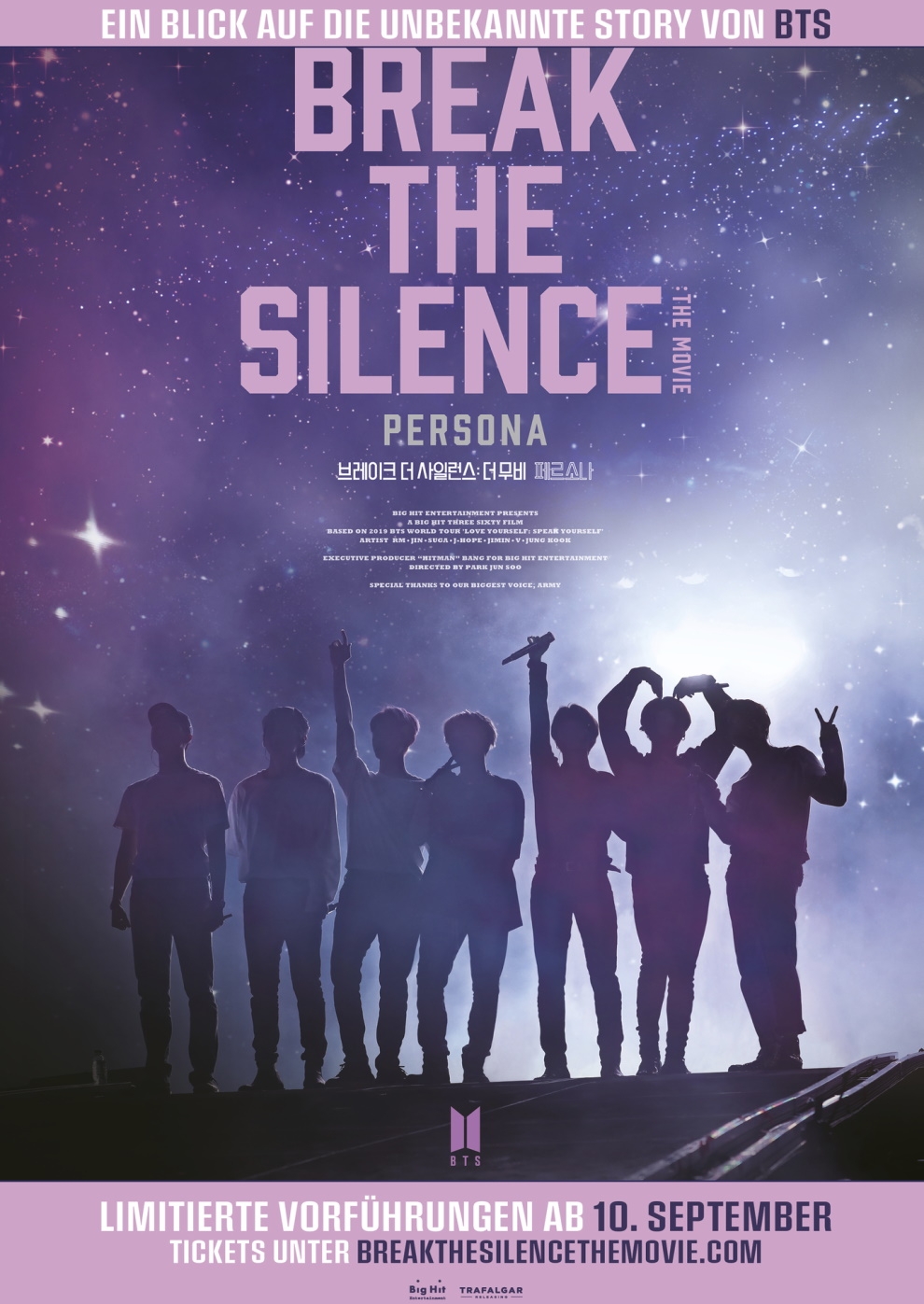 Filmplakat zu BTS - Break the Silence: The Movie