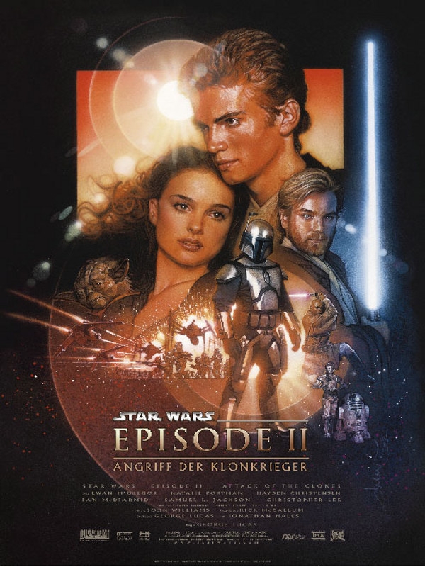 Filmplakat zu Star Wars: Episode II - Angriff der Klonkrieger