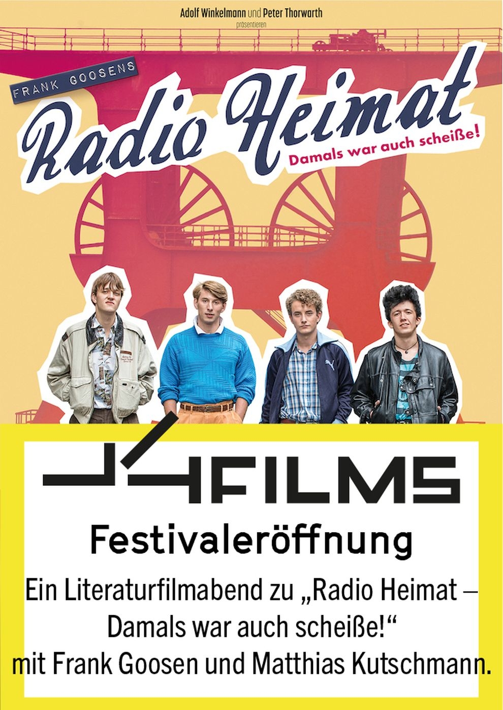 Filmplakat zu LITFILMS Festivaleröffnung: Mattek und Fränge zeigen einen Film