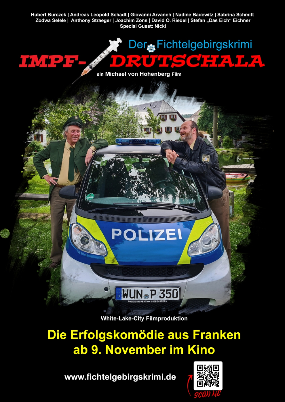 Filmplakat zu Der Fichtelgebirgskrimi - Impfdrutschala