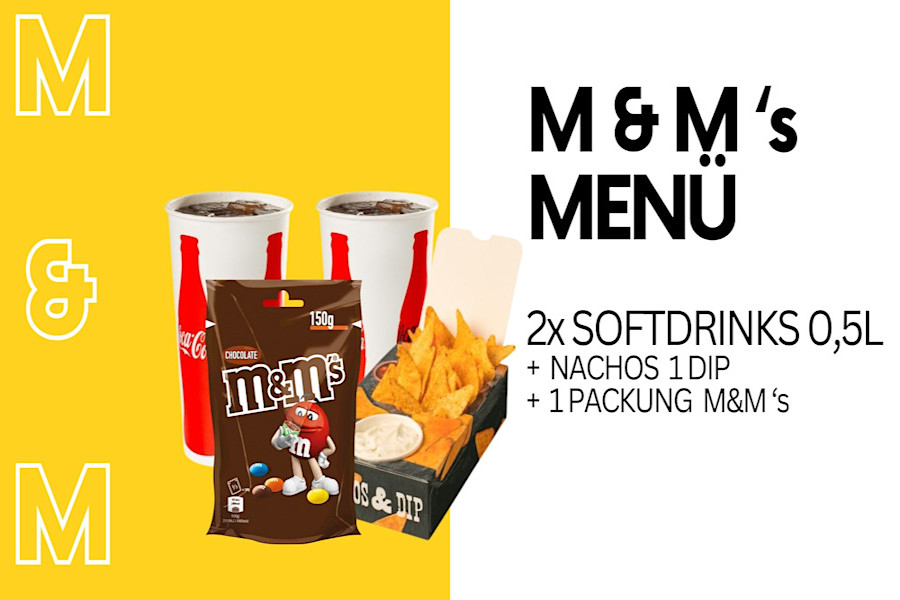 M & M 's  Menü
