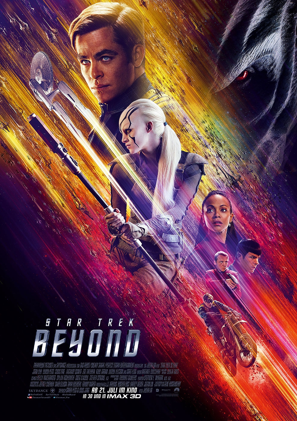 Filmplakat zu Star Trek Beyond
