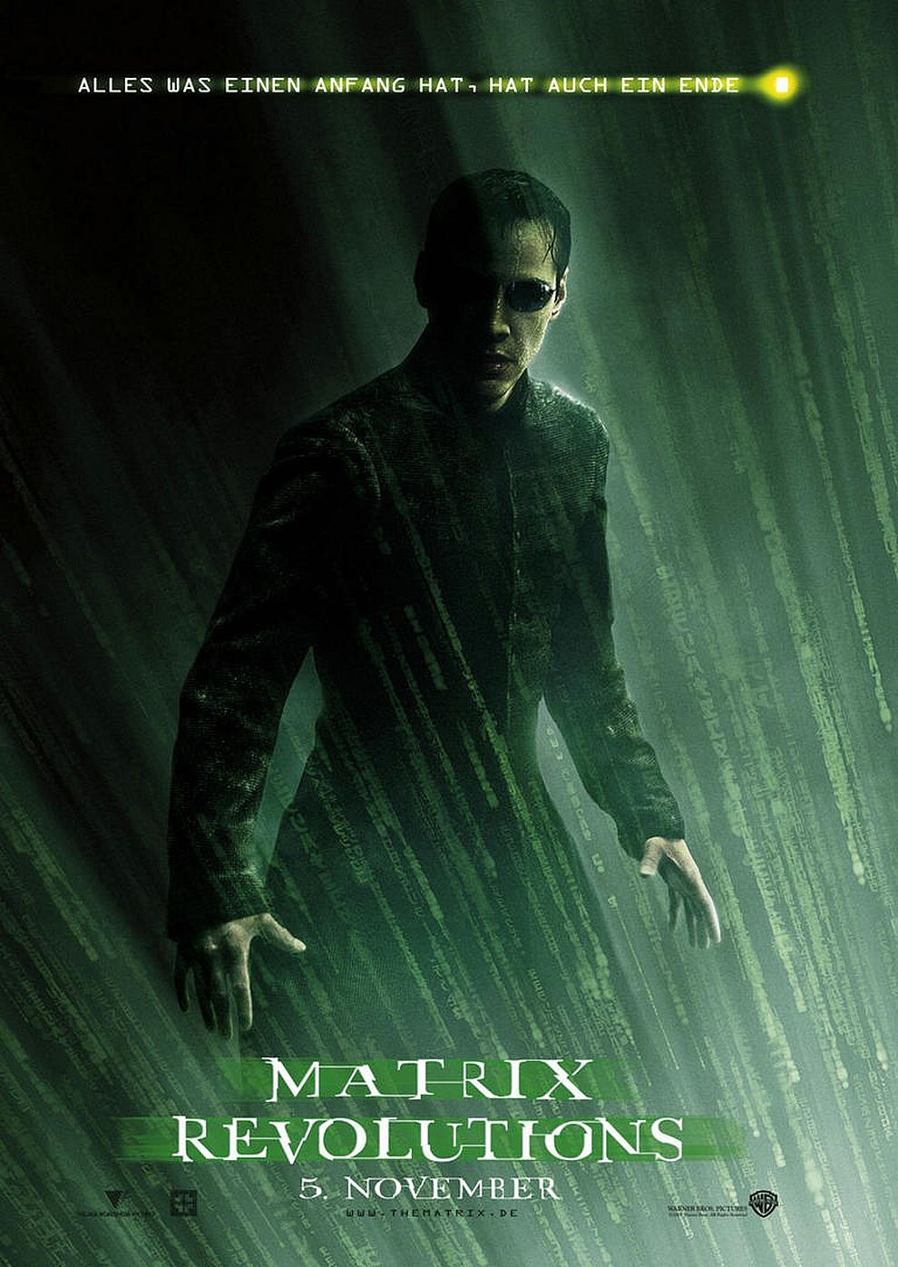 Filmplakat zu Matrix Revolutions