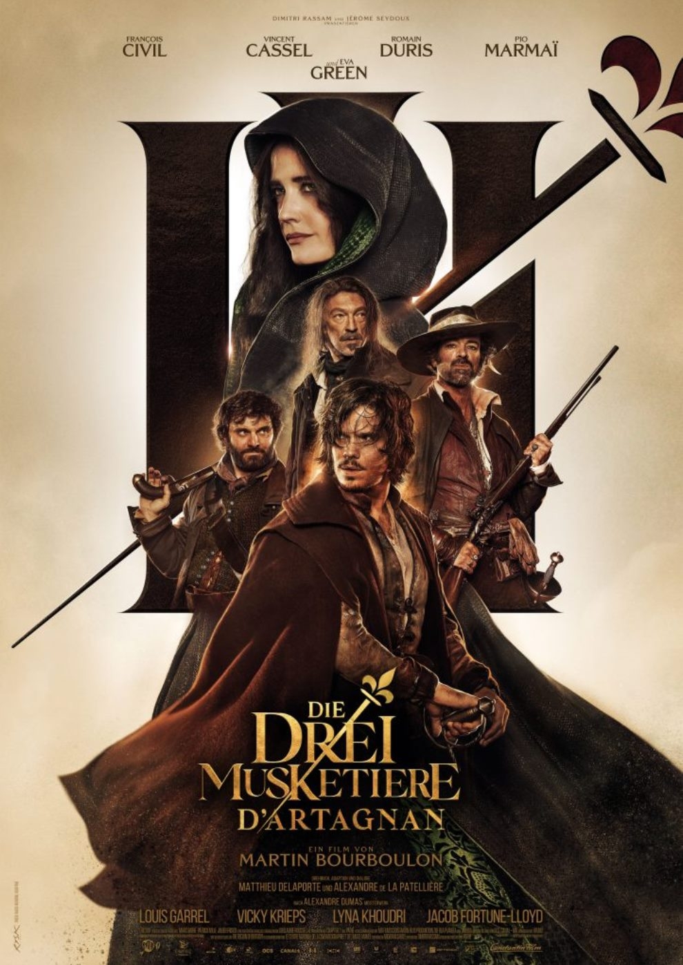 Filmplakat zu Die drei Musketiere: D'Artagnan