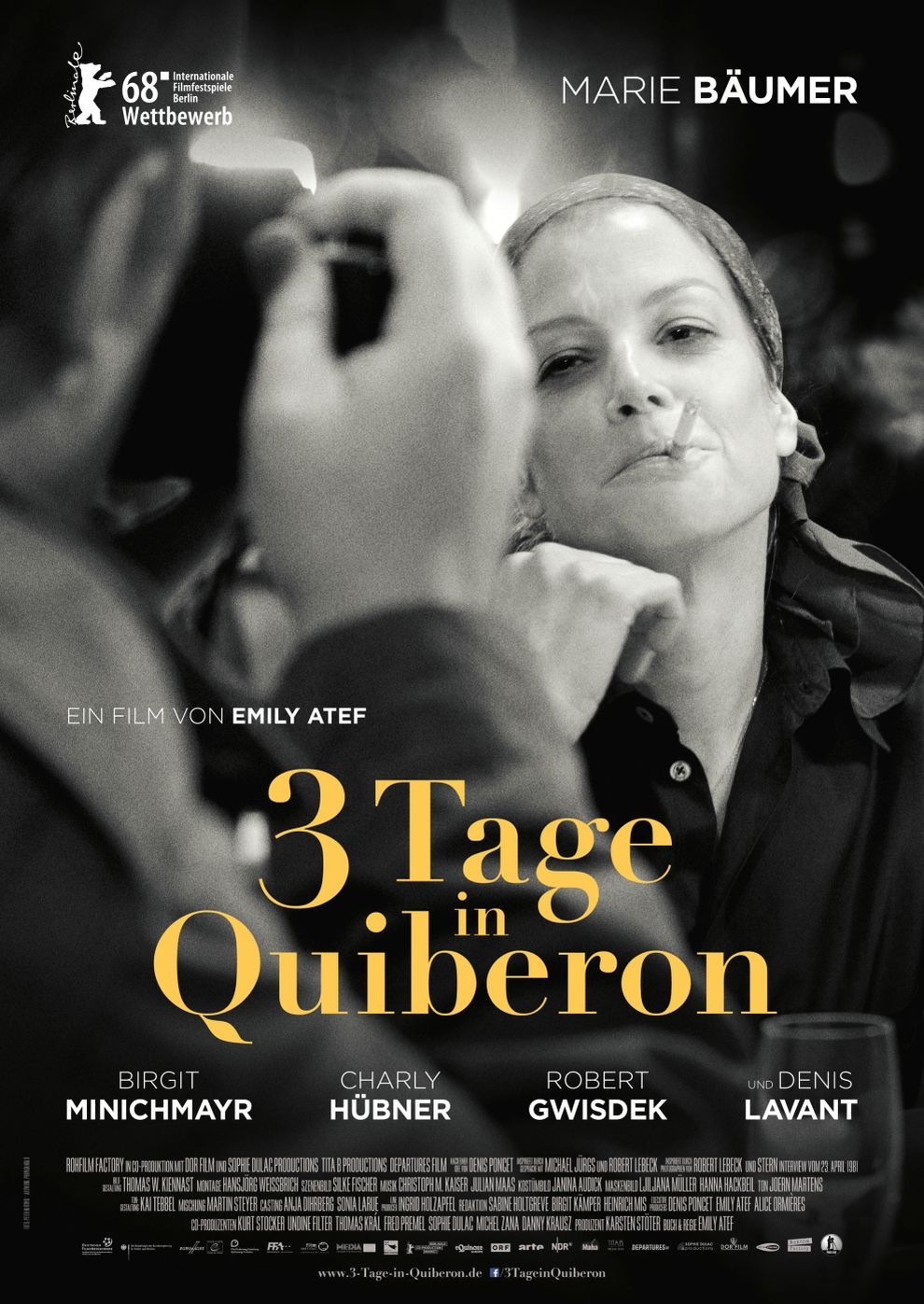 Filmplakat zu 3 Tage in Quiberon