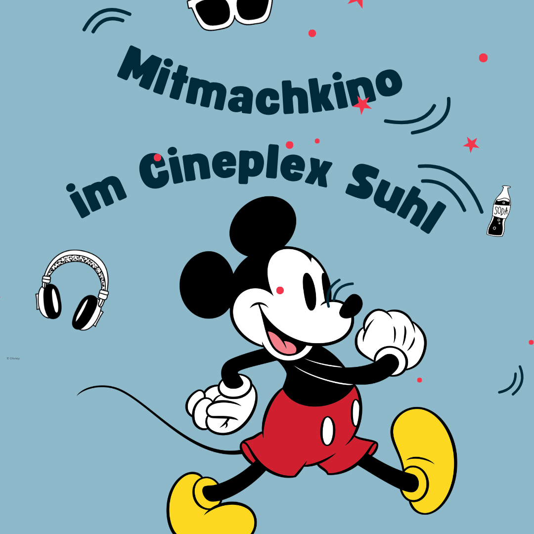 Logo zum Mitmachkino im Cineplex Suhl.