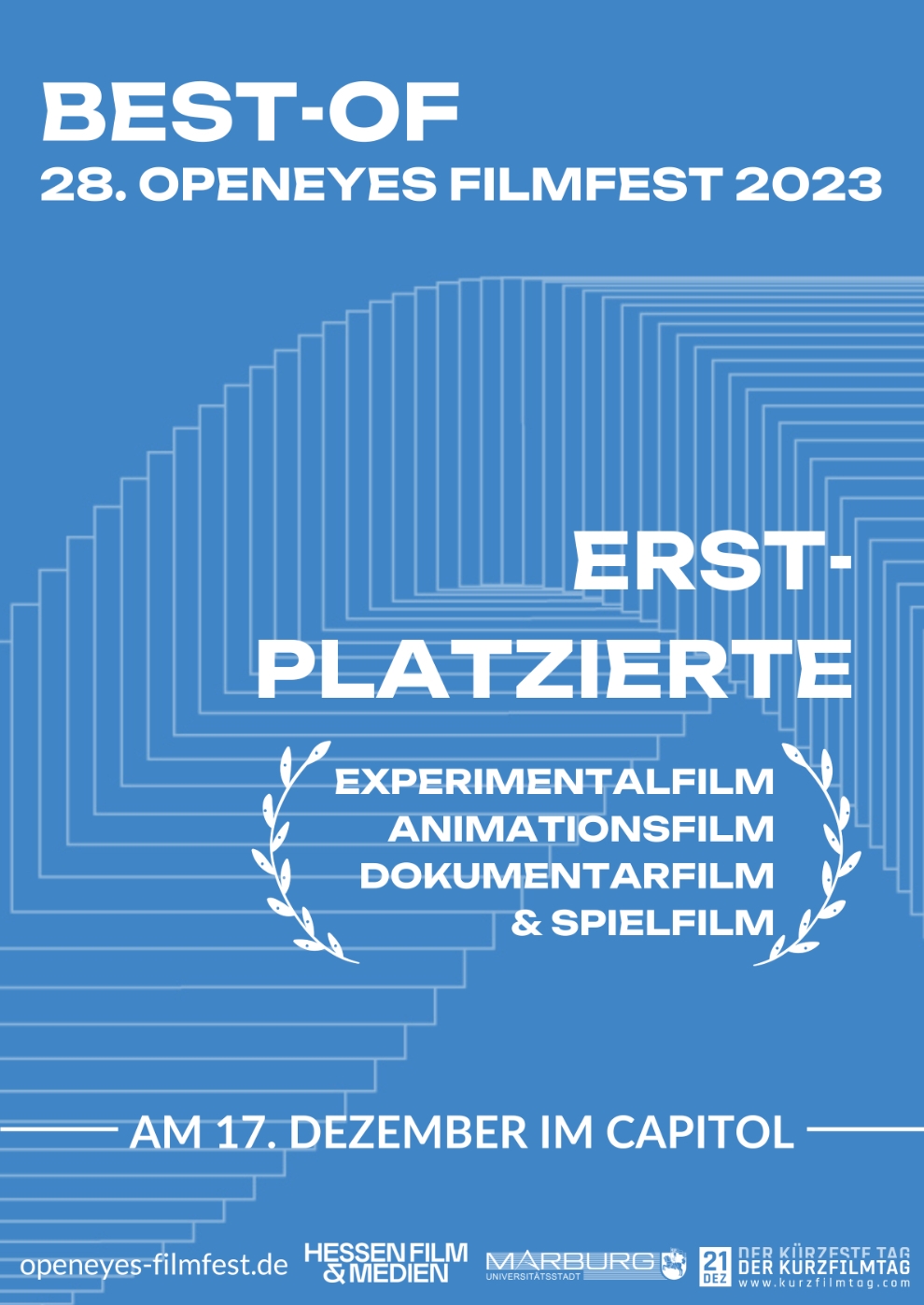 Filmplakat zu Best-Of 28. OpenEyes Filmfest 2023 Erstplatzierte-Special