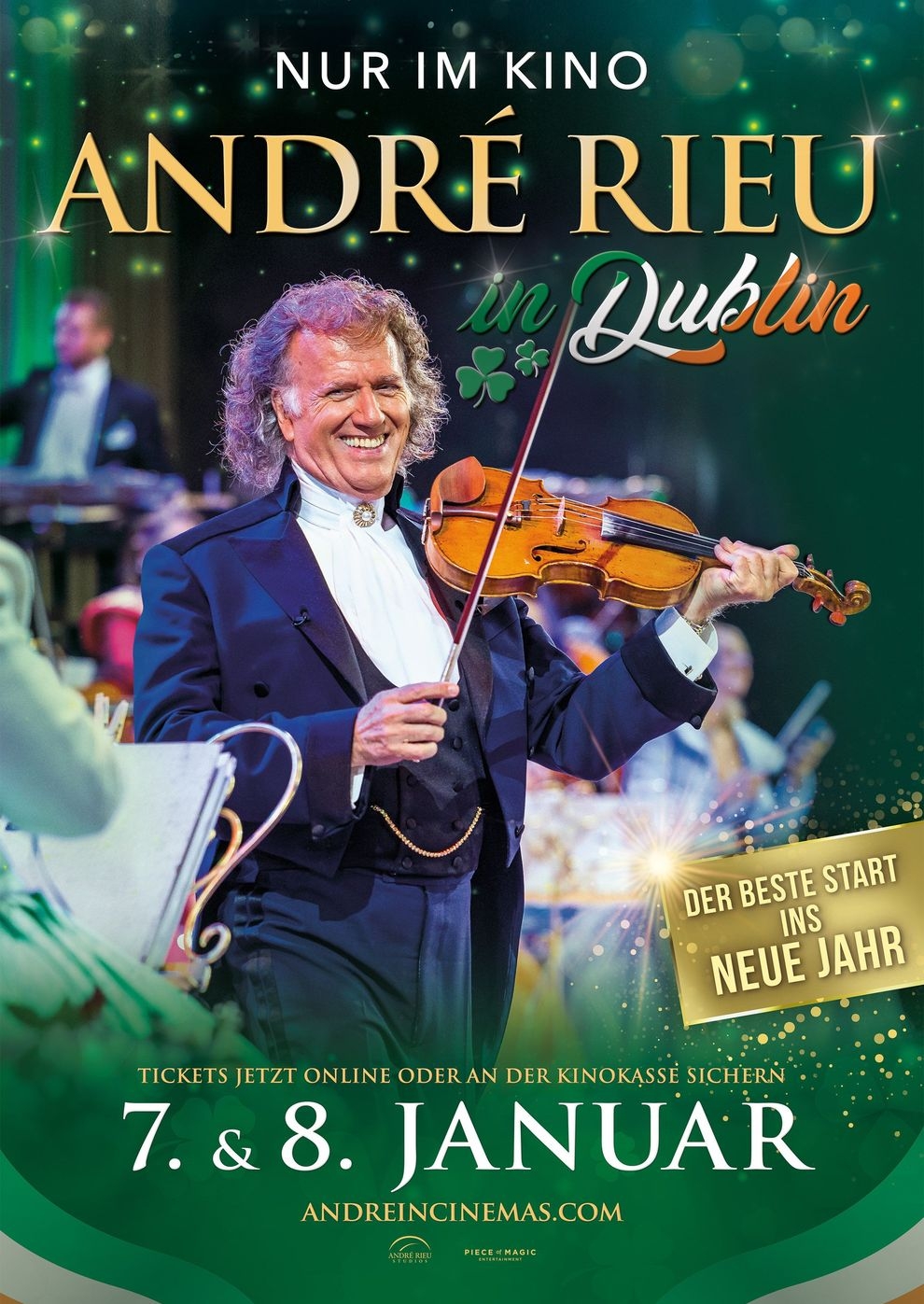 Filmplakat zu André Rieu in Dublin