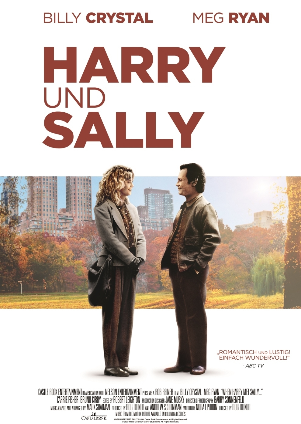 Filmplakat zu Harry und Sally