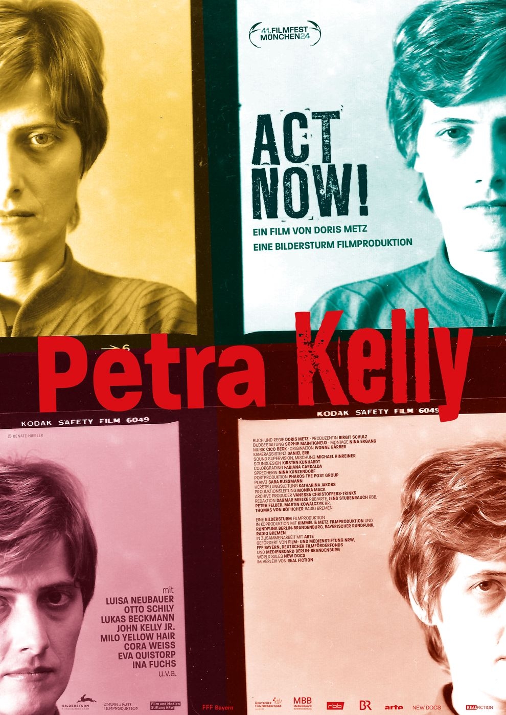 Filmplakat zu Petra Kelly - Act Now!